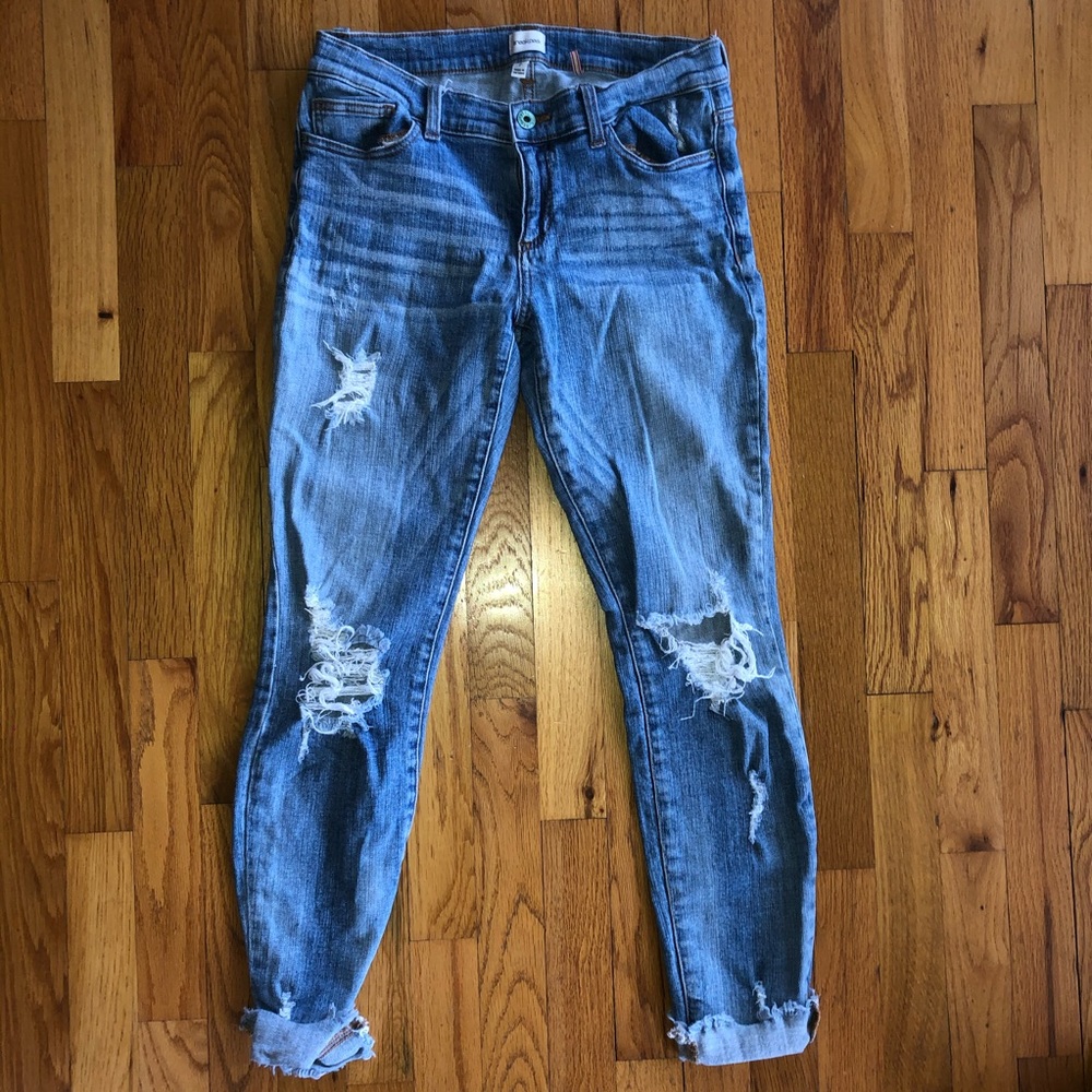 Sneak Peek Ripped Skinny Jeans